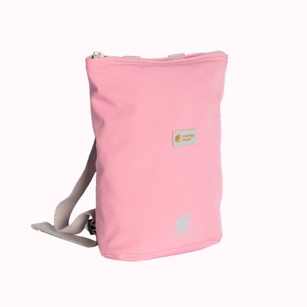 Kinder-Softshell-Rucksack Monkey Mum® - Zuckerwatte