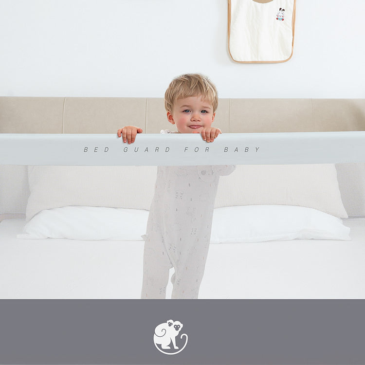 Bettbarriere Monkey Mum® Popular - hellgrau