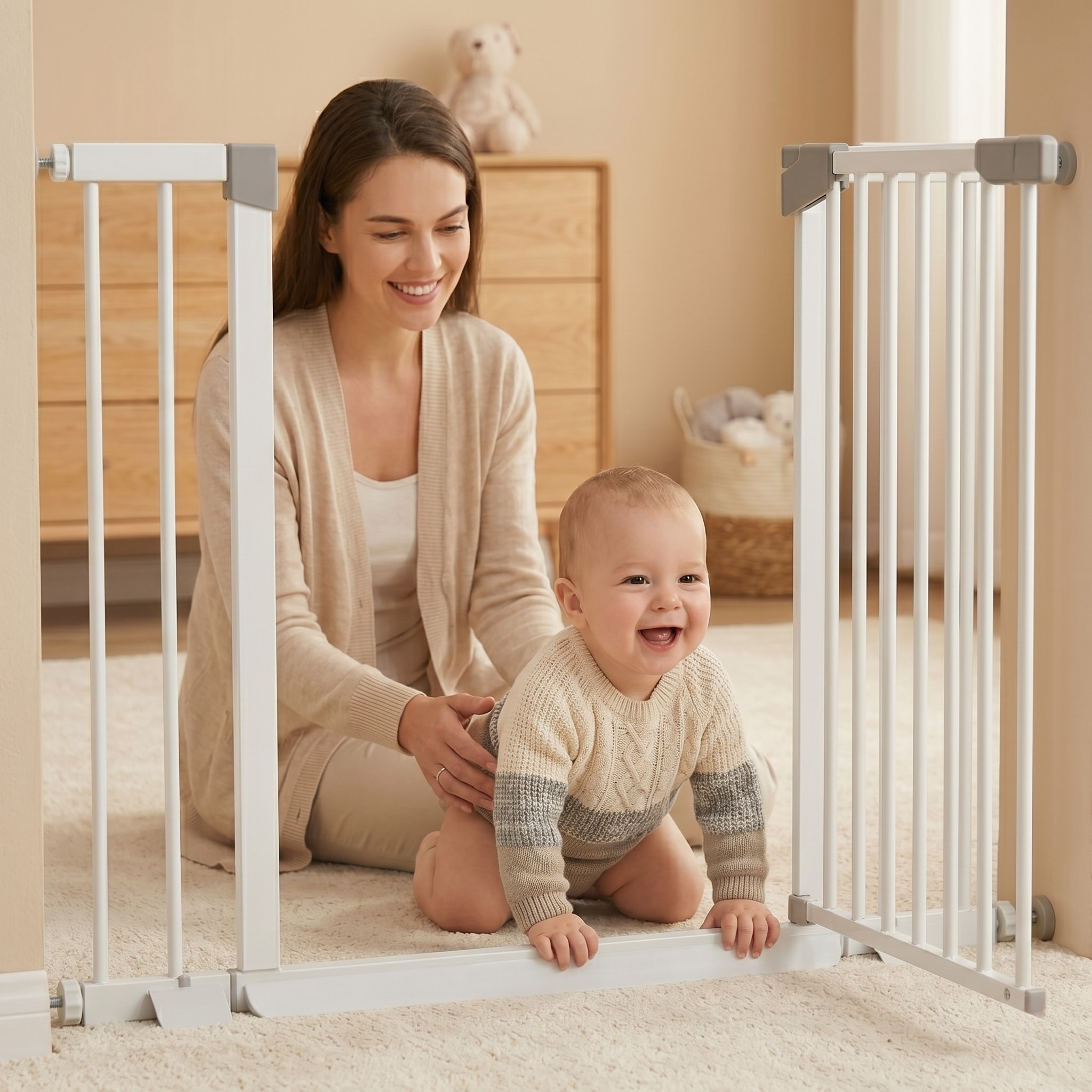 Sicherheits-Bettschutzgitter Monkey Mum®