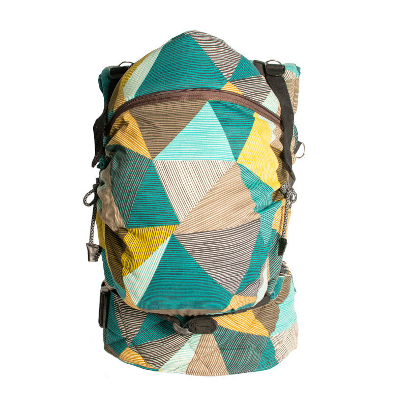 Monkey Mum® Ergonomische mitwachsende Trage Carrie - Charme der Geometrie