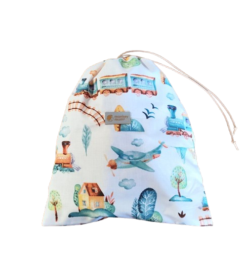 Stoffbeutel Monkey Mum® - Zug