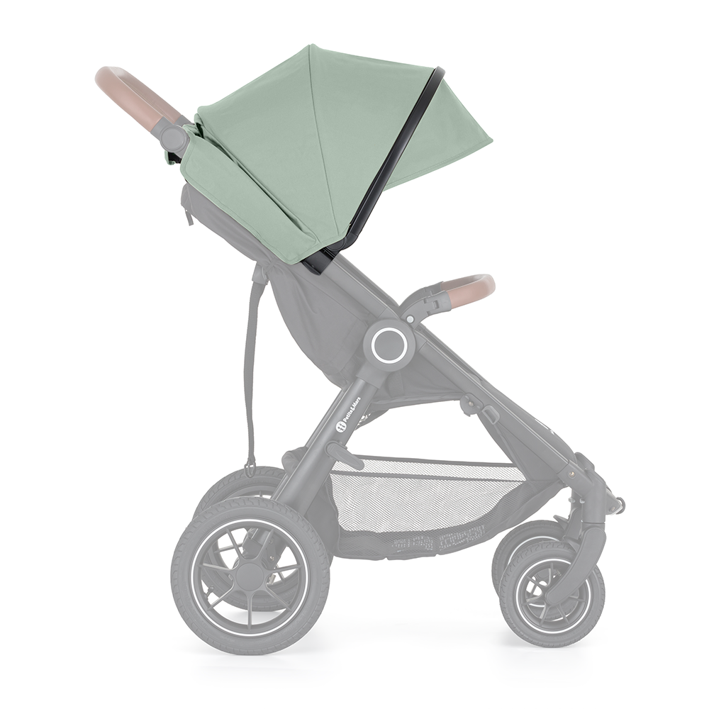 PETITE&MARS Verdeck für den Street2 Kinderwagen, Eisengrün