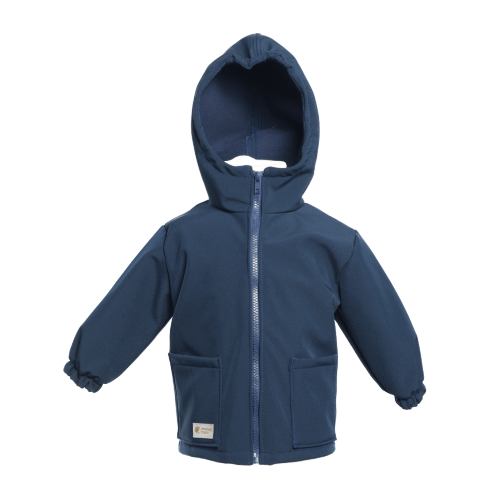 Kinder-Softshelljacke mit Membran Monkey Mum® - Nachthimmel