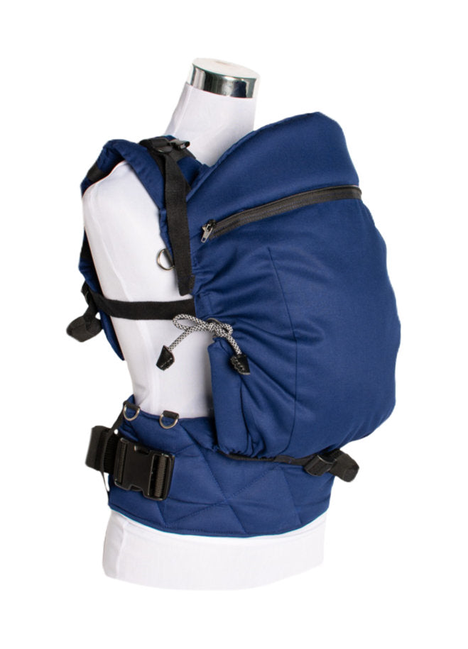 Monkey Mum® Ergonomische mitwachsende Trage Carrie - Marineblau