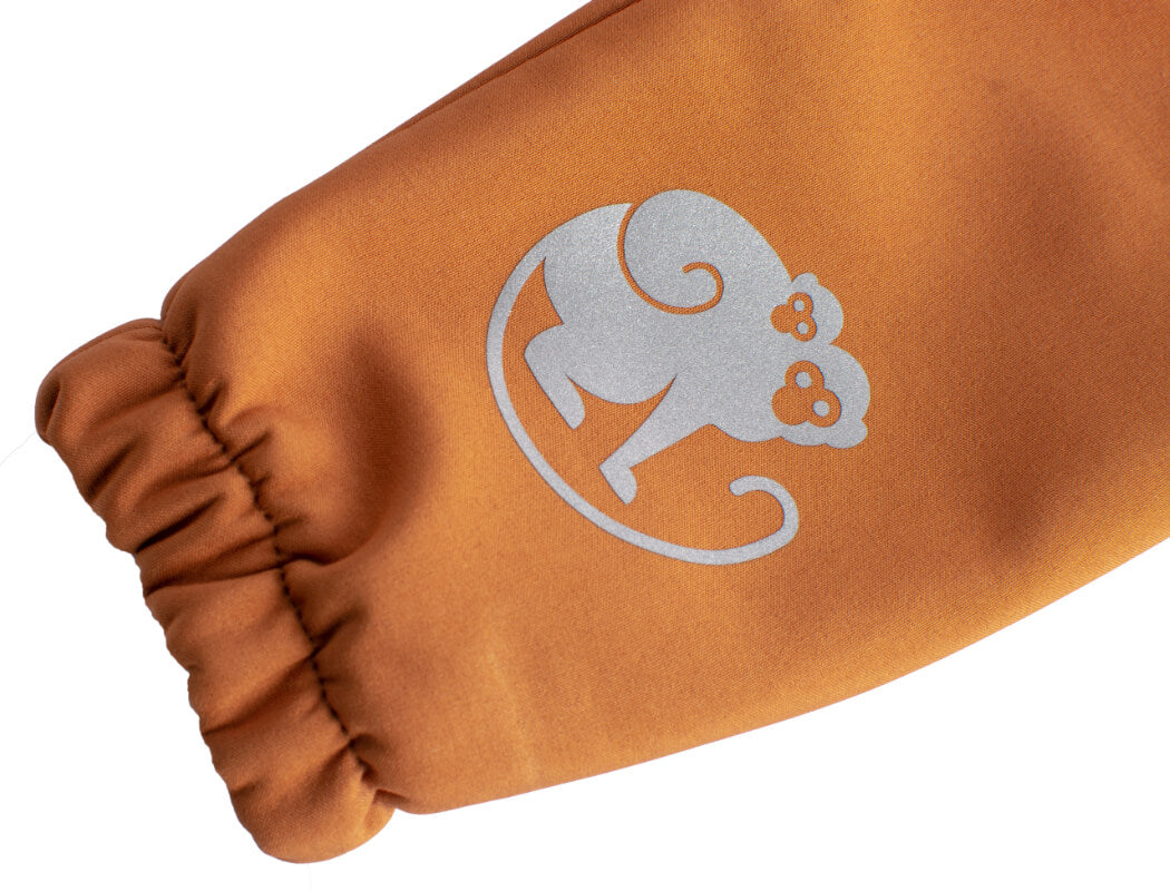 Kinder-Softshellhose mit Membran Monkey Mum® - Herbstlaub