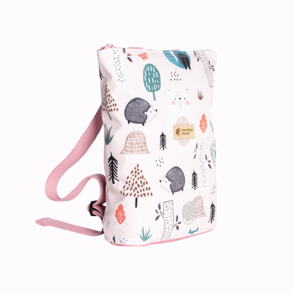 Kinder-Softshell-Rucksack Monkey Mum® - Tiere des Tages