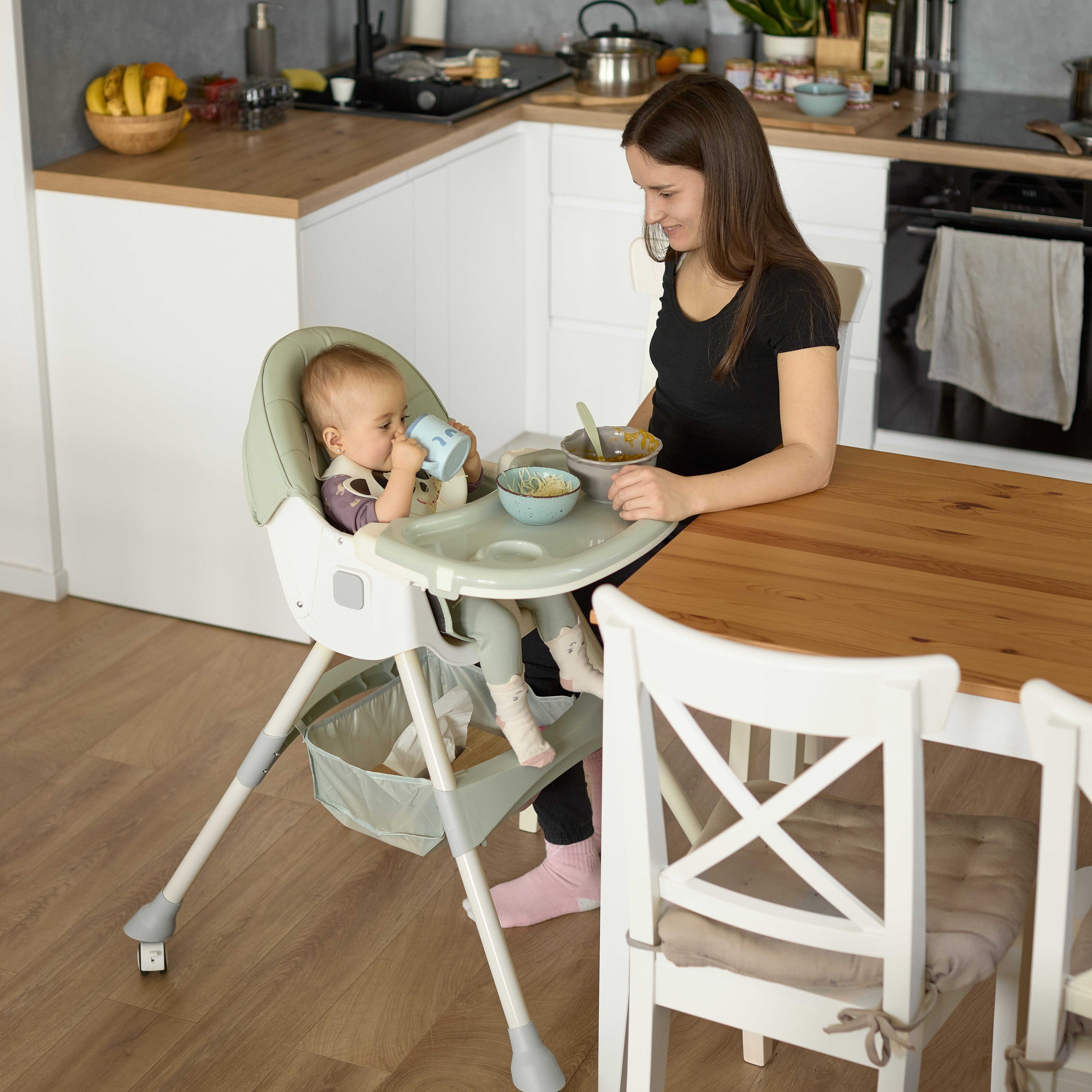 Kinderhochstuhl 2-in-1 Comfort - Blau