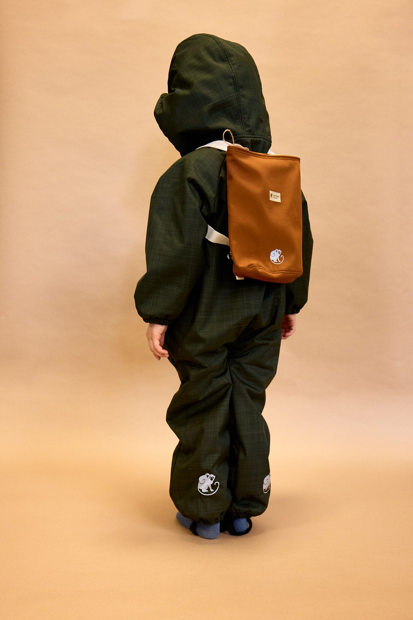 Kinder-Softshell-Rucksack Monkey Mum® - Kätzchen - Rosa