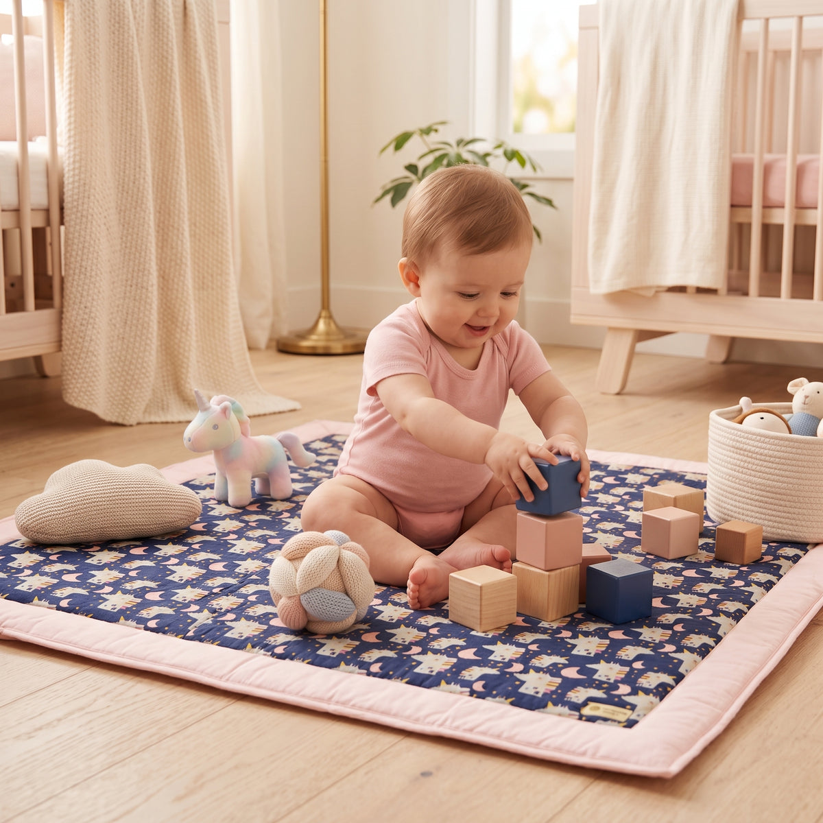 Spieldecke Monkey Mum® - Einhorn