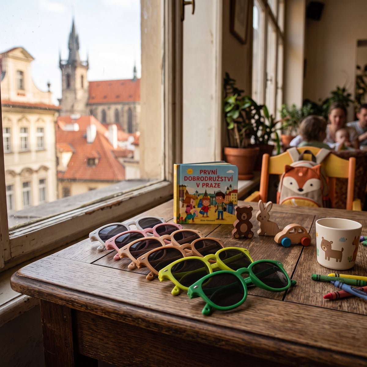 Kinder-Sonnenbrille Monkey Mum® - Tigerblick - in mehreren Farben