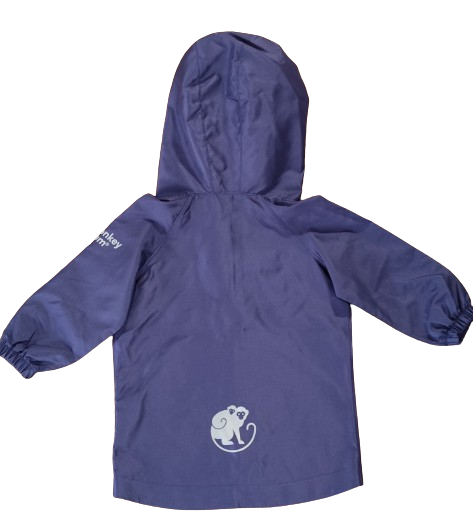 Monkey Mum® Windjacke mit Raglanärmeln - Dunkelviolett