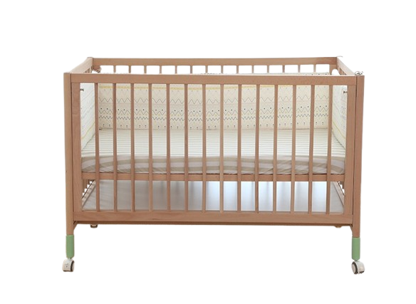 Kinderbett 3in1 - Massivholz - 120x60 cm