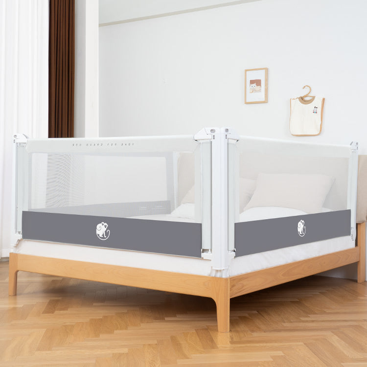 Bettbarriere Monkey Mum® Popular - hellgrau