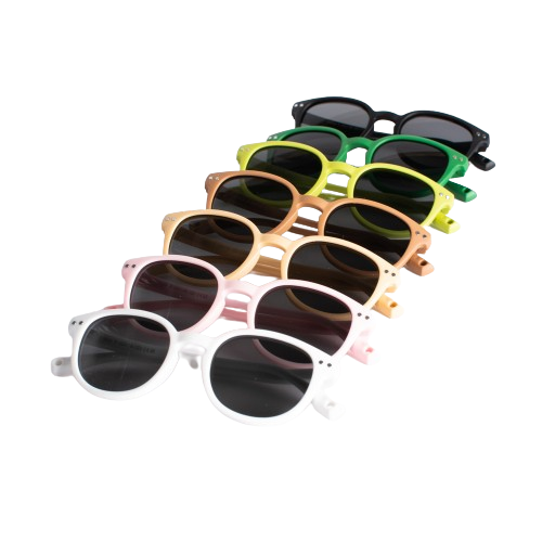 Kinder-Sonnenbrille Monkey Mum® - Hundeblick - in mehreren Farben