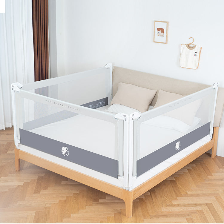 Bettbarriere Monkey Mum® Popular - hellgrau