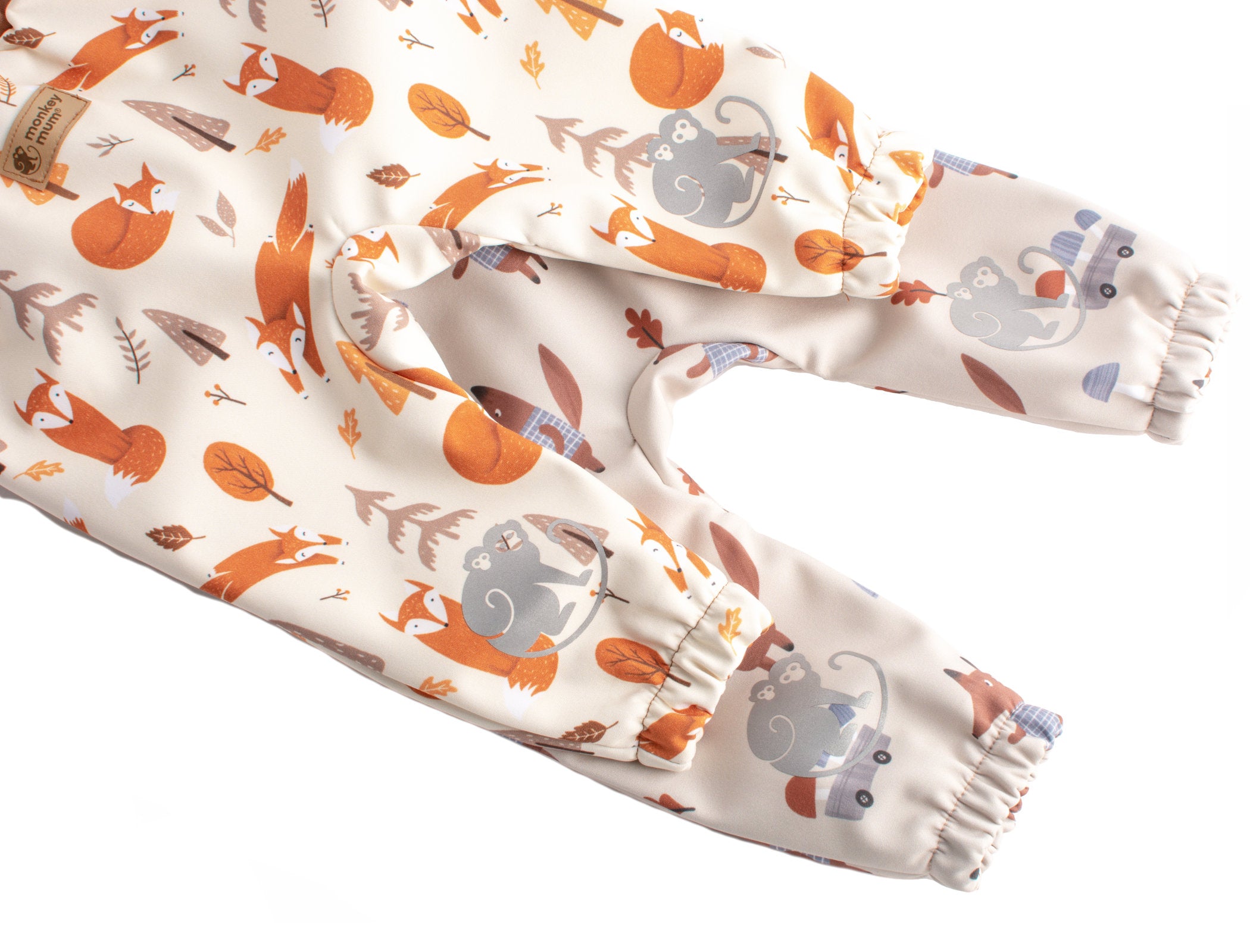Kinder-Softshellhose mit Membran Monkey Mum® - Fuchsspiele