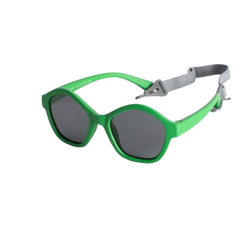 Kinder-Sonnenbrille Monkey Mum® - Panda-Blick - in mehreren Farben