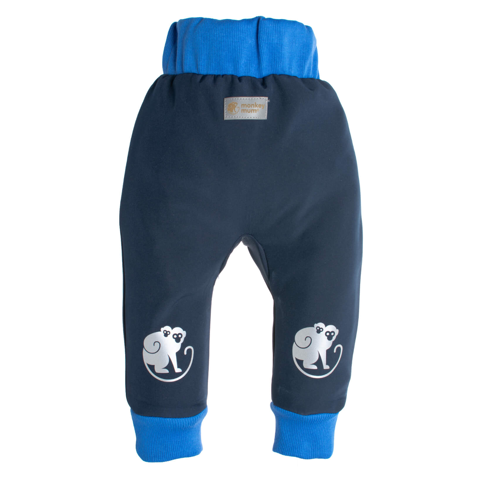 Kinder-Softshellhose mit Membran Monkey Mum® - Nachthimmel