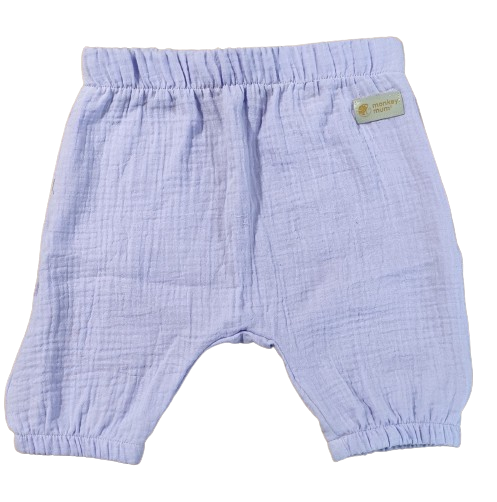 Musselin-Shorts Monkey Mum® - Veilchen