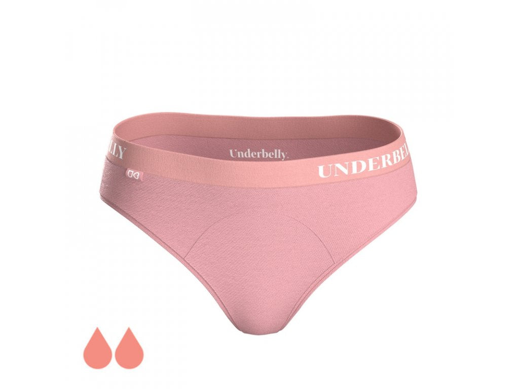 Menstruationshöschen Underbelly univers, Schwächere Menstruation - altrosa