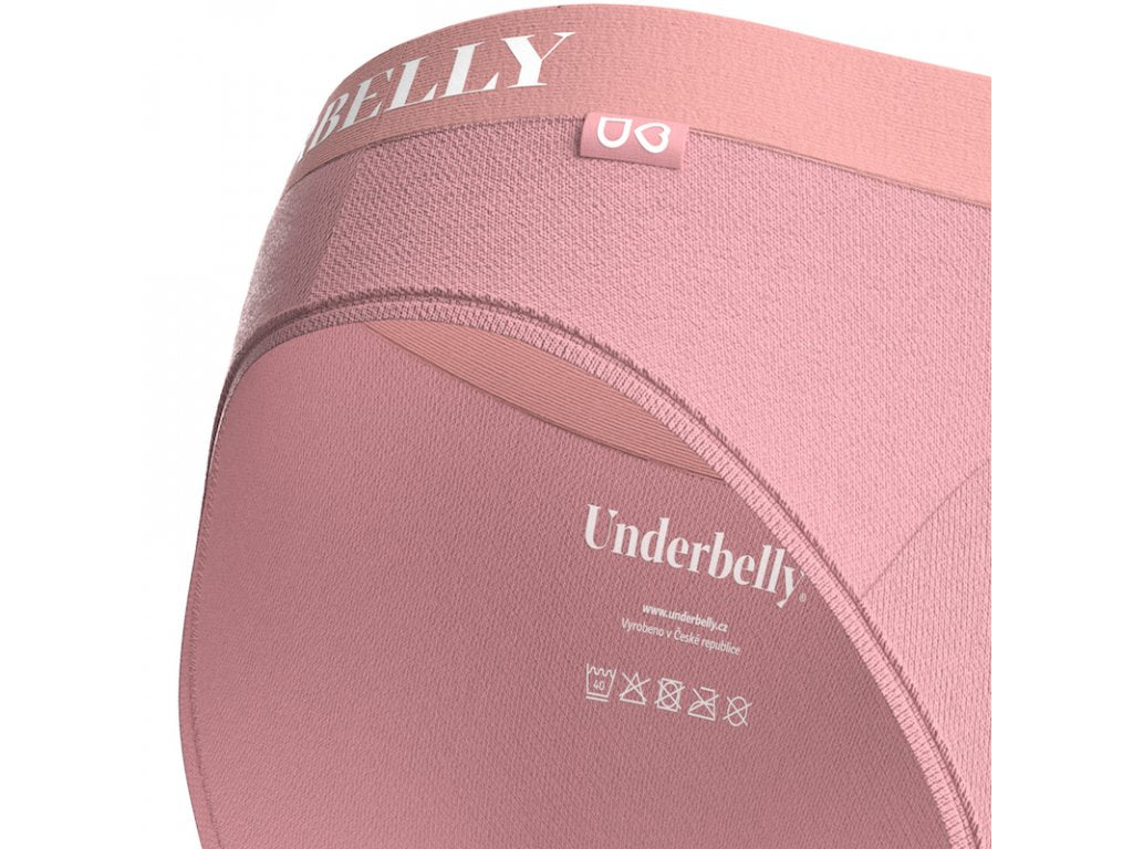 Menstruationshöschen Underbelly univers, Schwächere Menstruation - altrosa