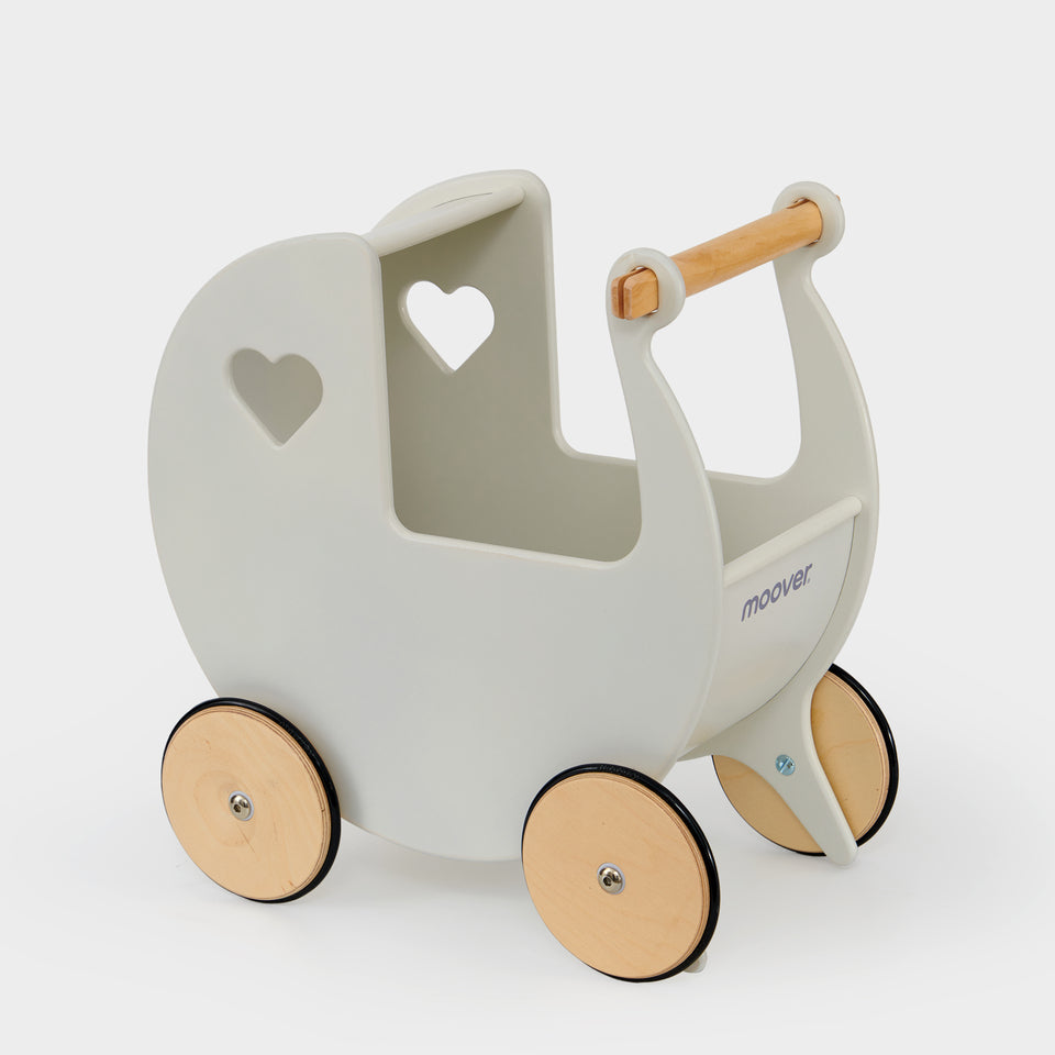 Moover Traditioneller Puppenwagen – Weiß