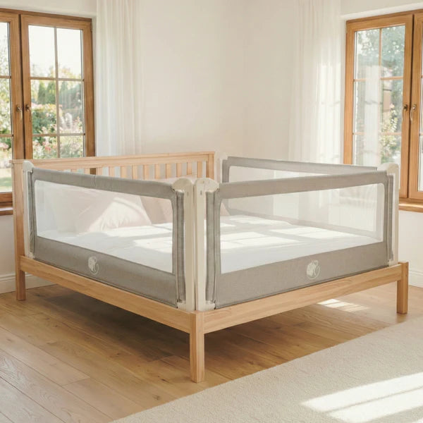 Bezug für das Monkey Mum® Popular Bettgitter – Dunkelgrau