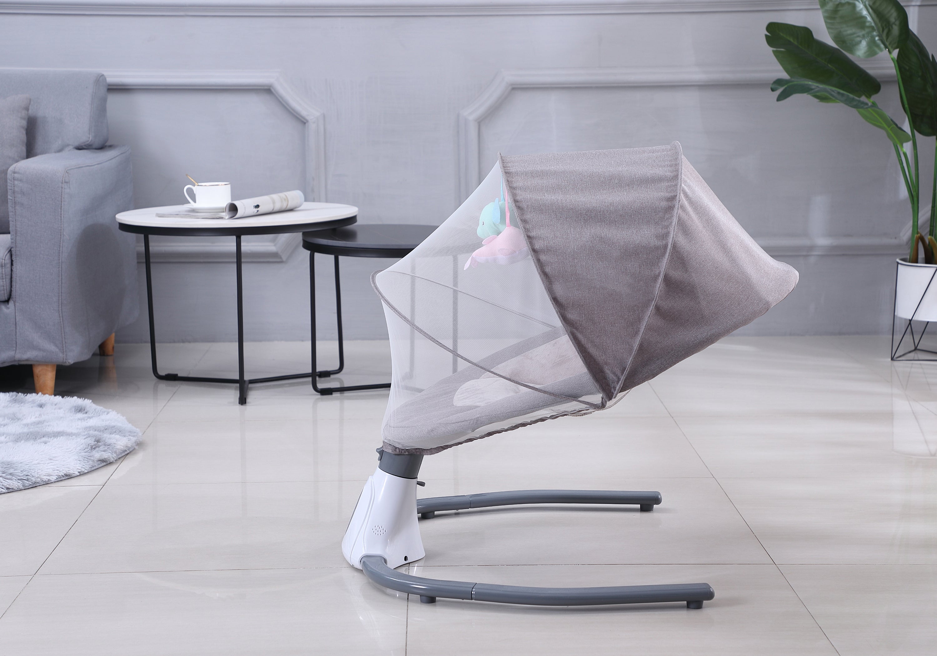 Elektrische horizontale Babywippe