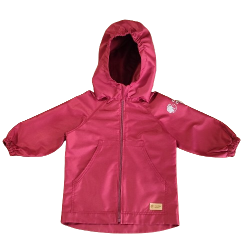 Monkey Mum® Windjacke mit Raglanärmeln - Weinrot