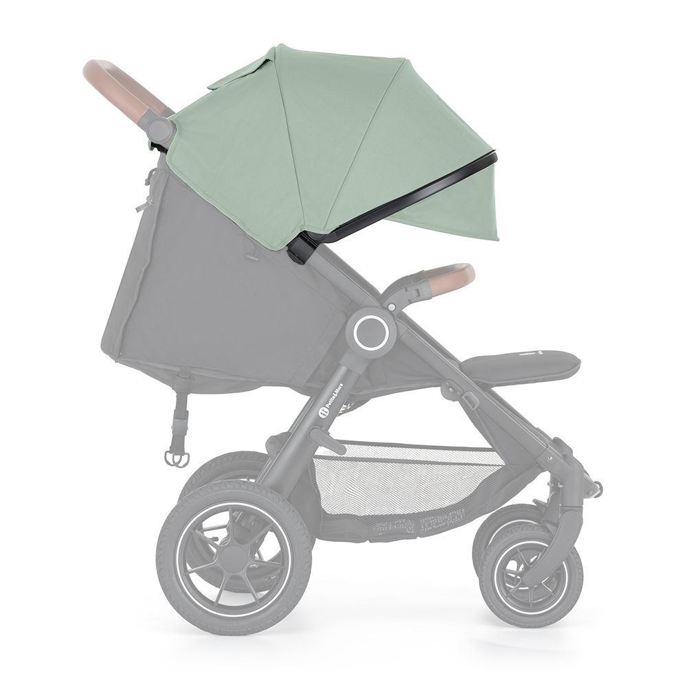 PETITE&MARS Verdeck für den Street2 Kinderwagen, Eisengrün