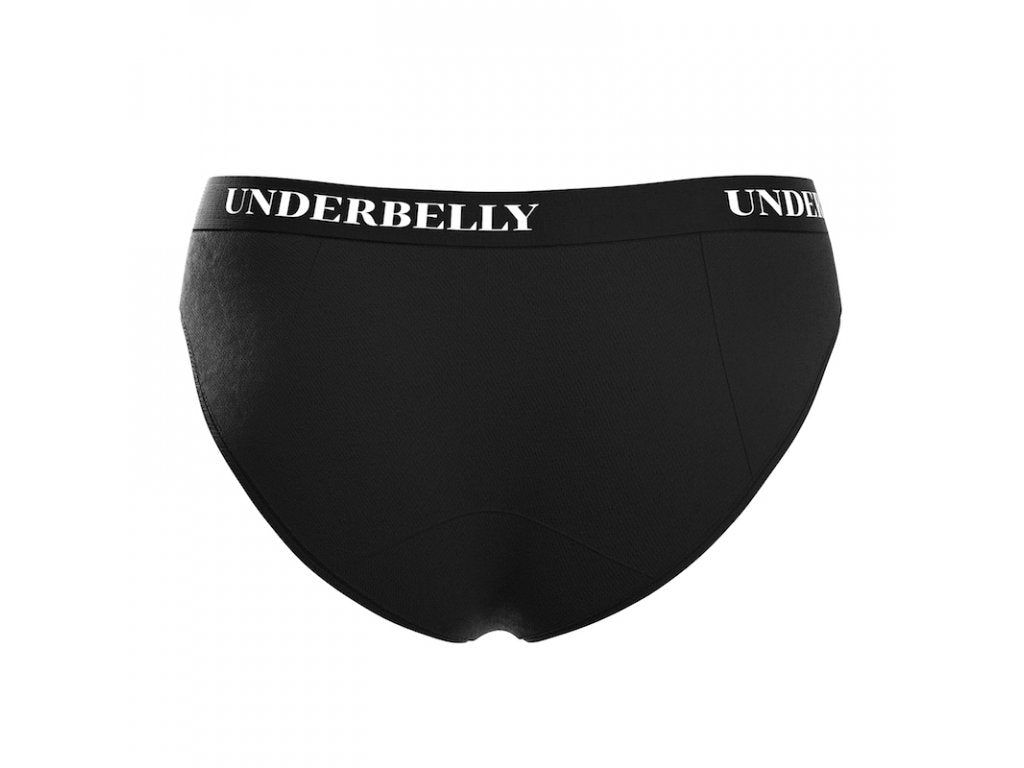 Menstruationshöschen Underbelly univers, Stärkere Menstruation - Schwarz
