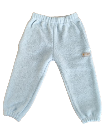 Monkey Mum® Fleece-Hosen - Hellblau