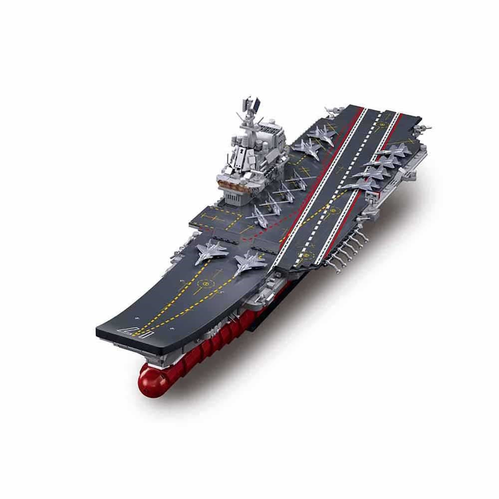 Sluban Modellbausteine M38-B1189 Flugzeugträger Shandong