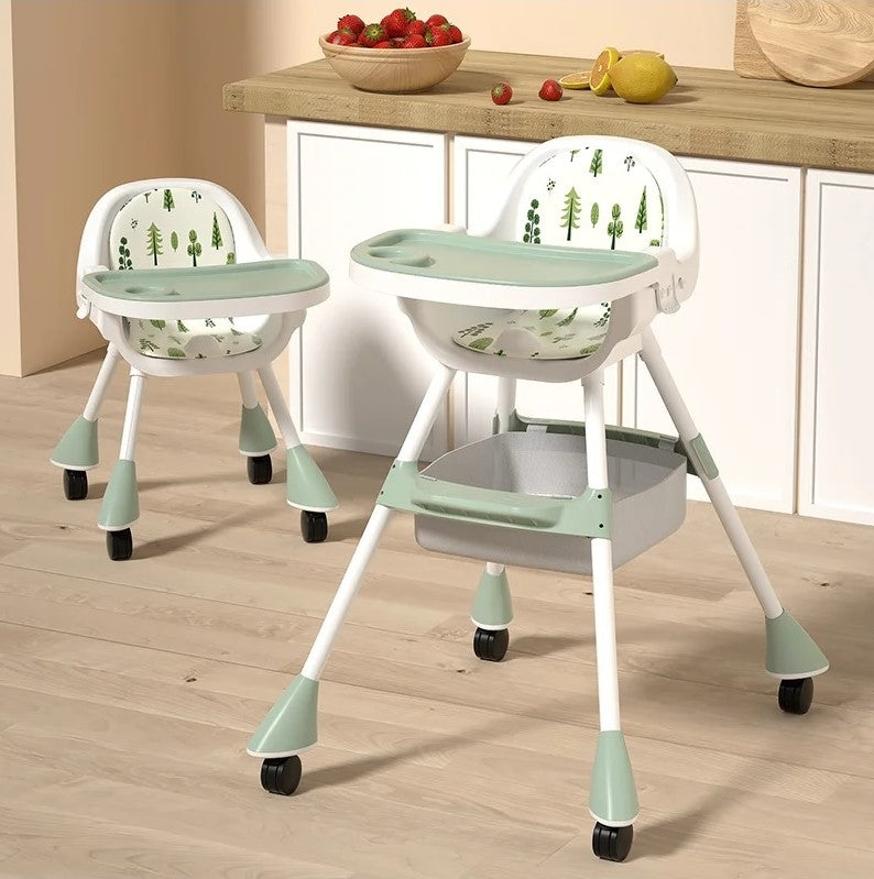 Kinderhochstuhl 2-in-1 Simple - Matcha Green