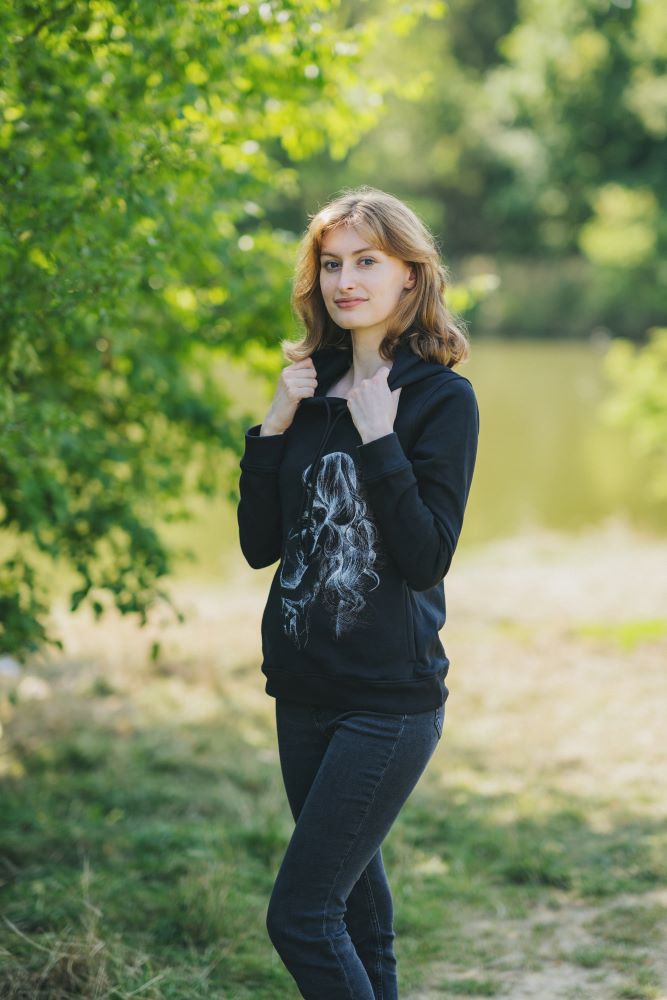 Stillshirt Monkey Mum® schwarz - liebende Mama