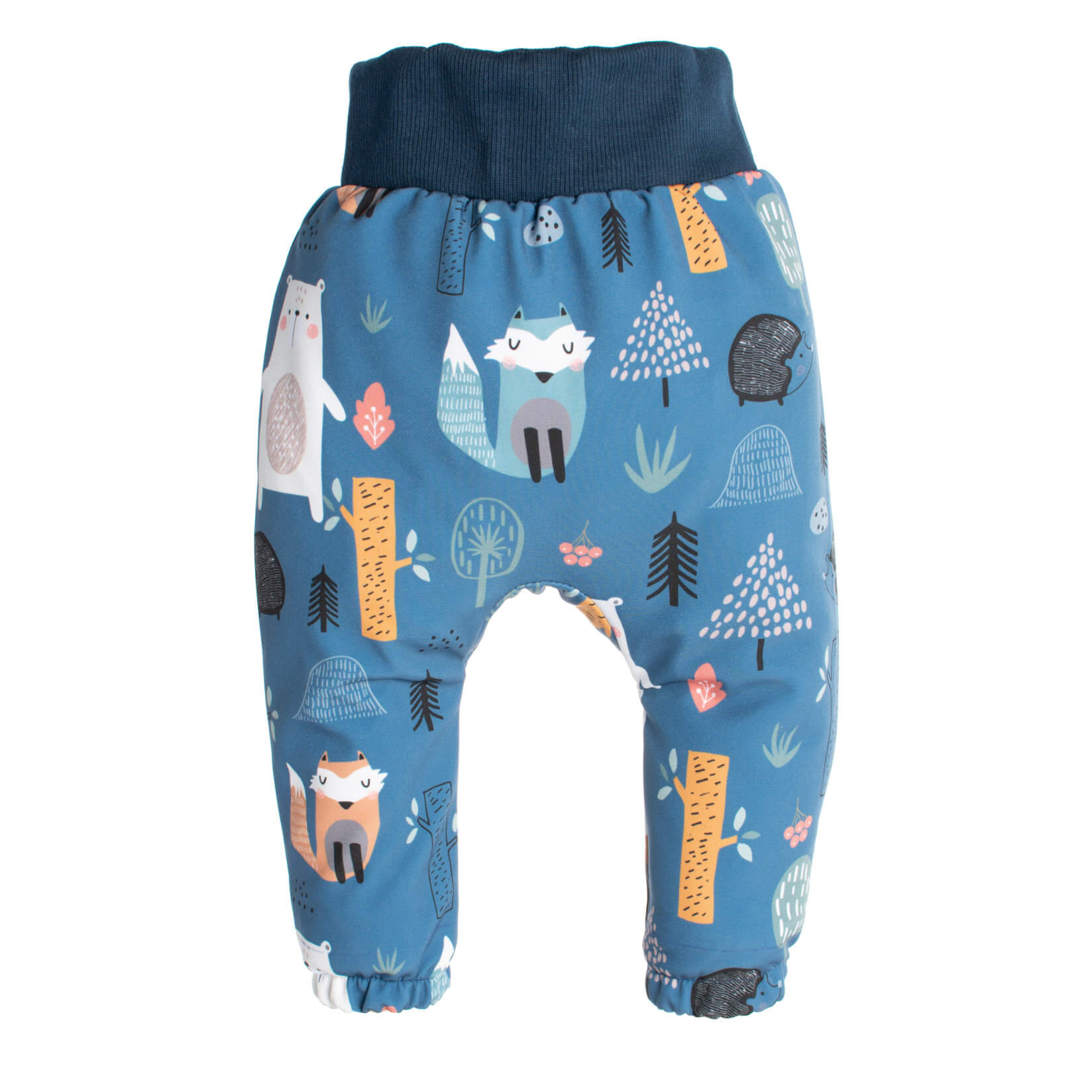 Kinder-Softshellhose mit Membran Monkey Mum® - Nachttierchen