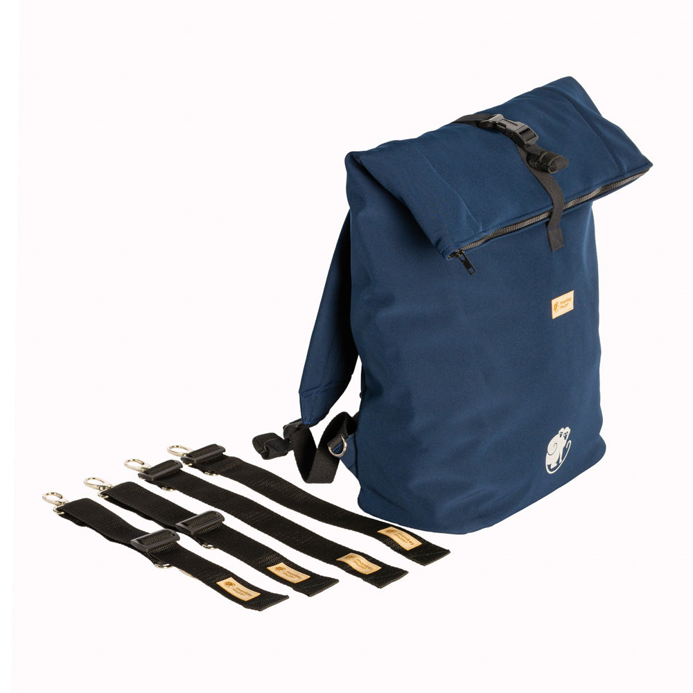 Monkey Mum® Integrierter Softshell-Rucksack für die Trage Carrie - Nachthimmel