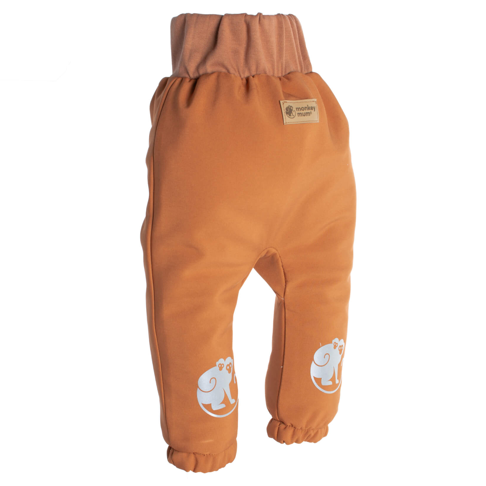 Kinder-Softshellhose mit Membran Monkey Mum® - Herbstlaub