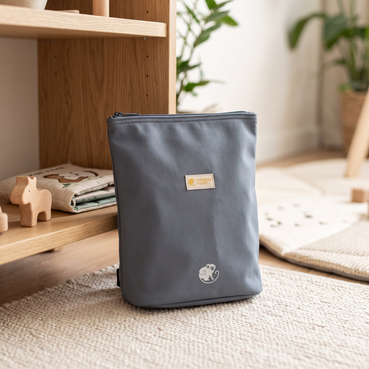 Kinder-Softshell-Rucksack Monkey Mum® - Geheimnisvoller Ausflug