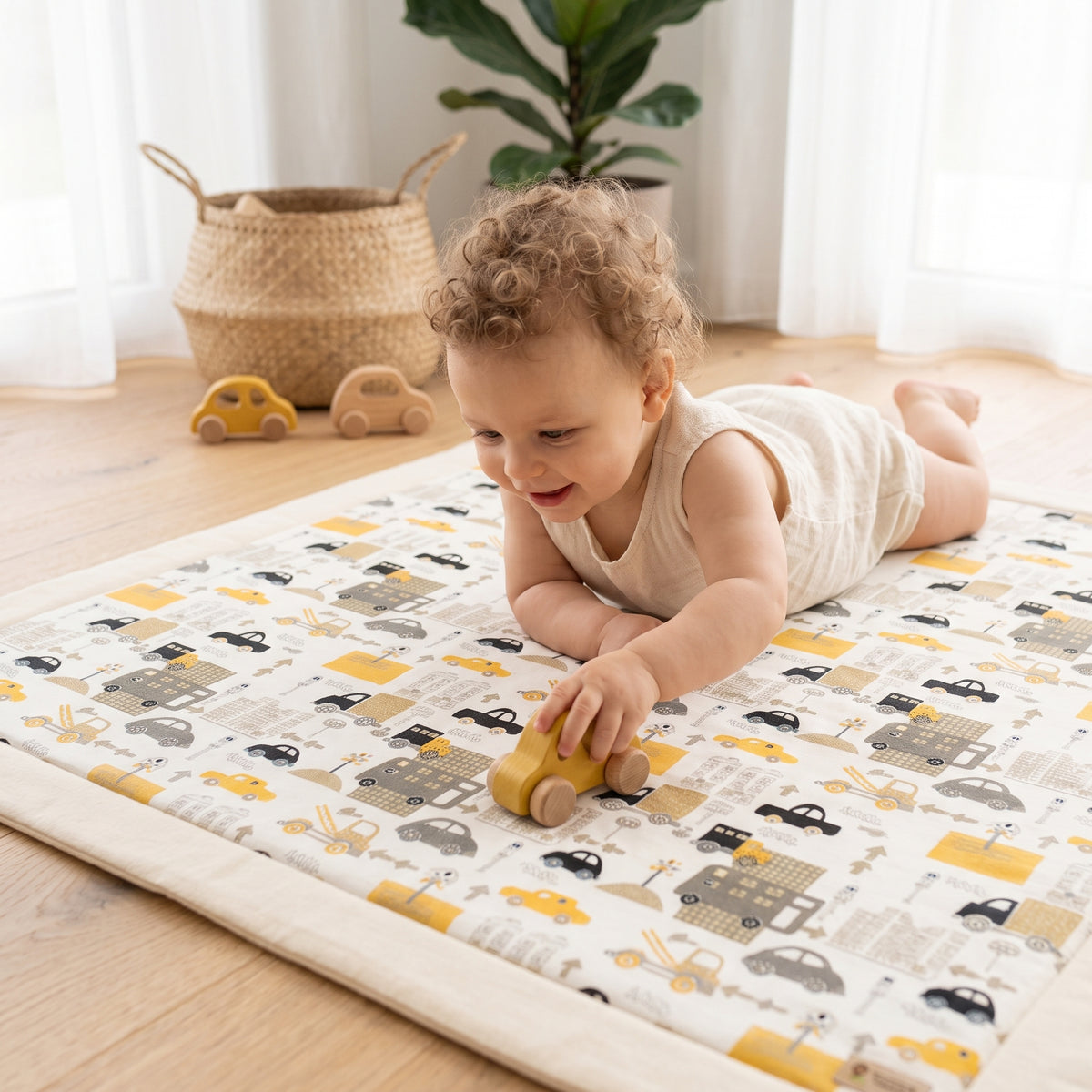 Spieldecke Monkey Mum® - Stadtverkehr