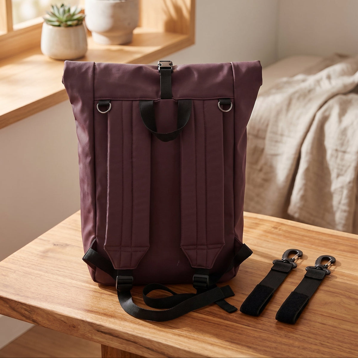 Monkey Mum® Softshell-Rucksack für den Kinderwagen – Bärenspur