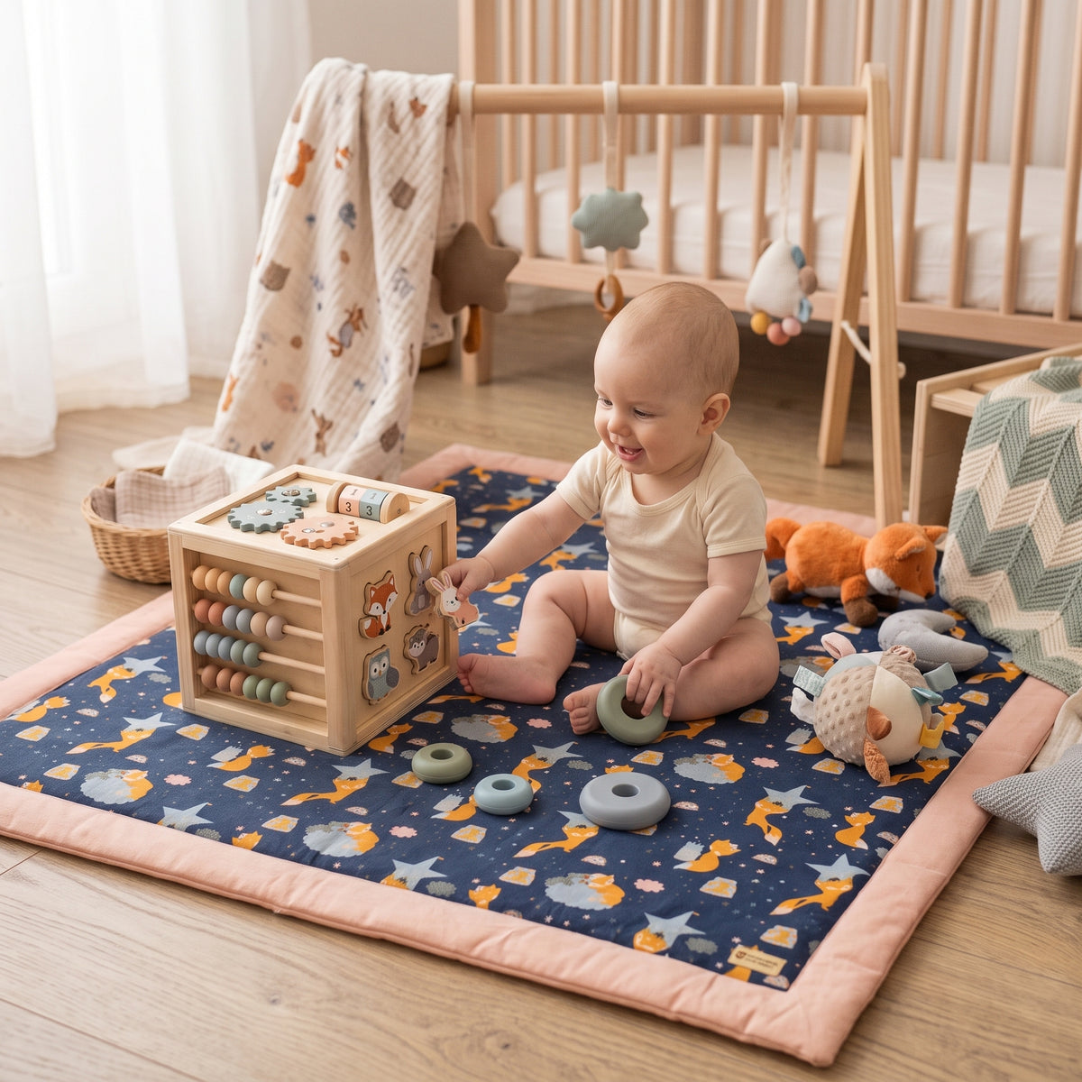 Spieldecke Monkey Mum® - Sternentiere