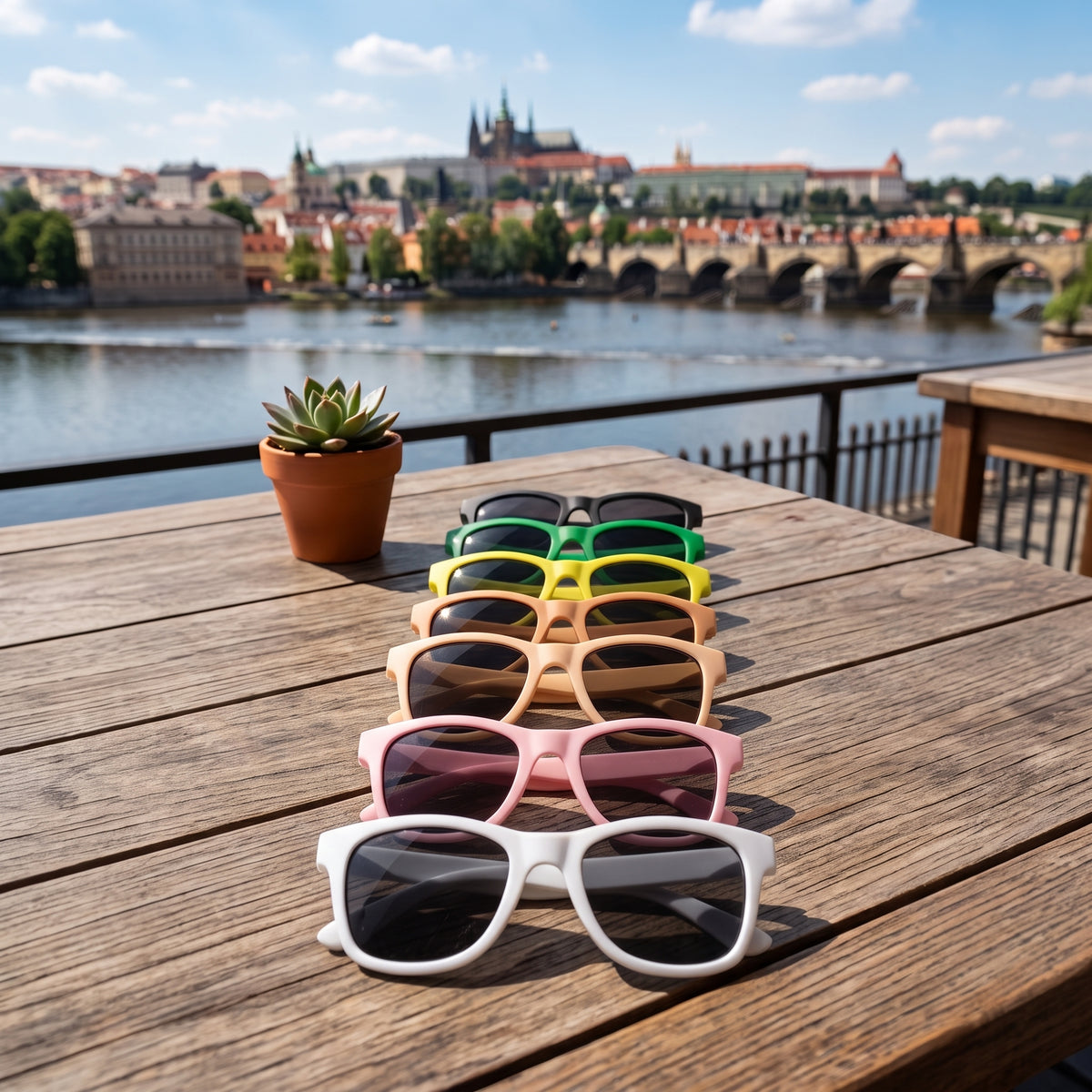 Kinder-Sonnenbrille Monkey Mum® - Froschzwinkern - in mehreren Farben