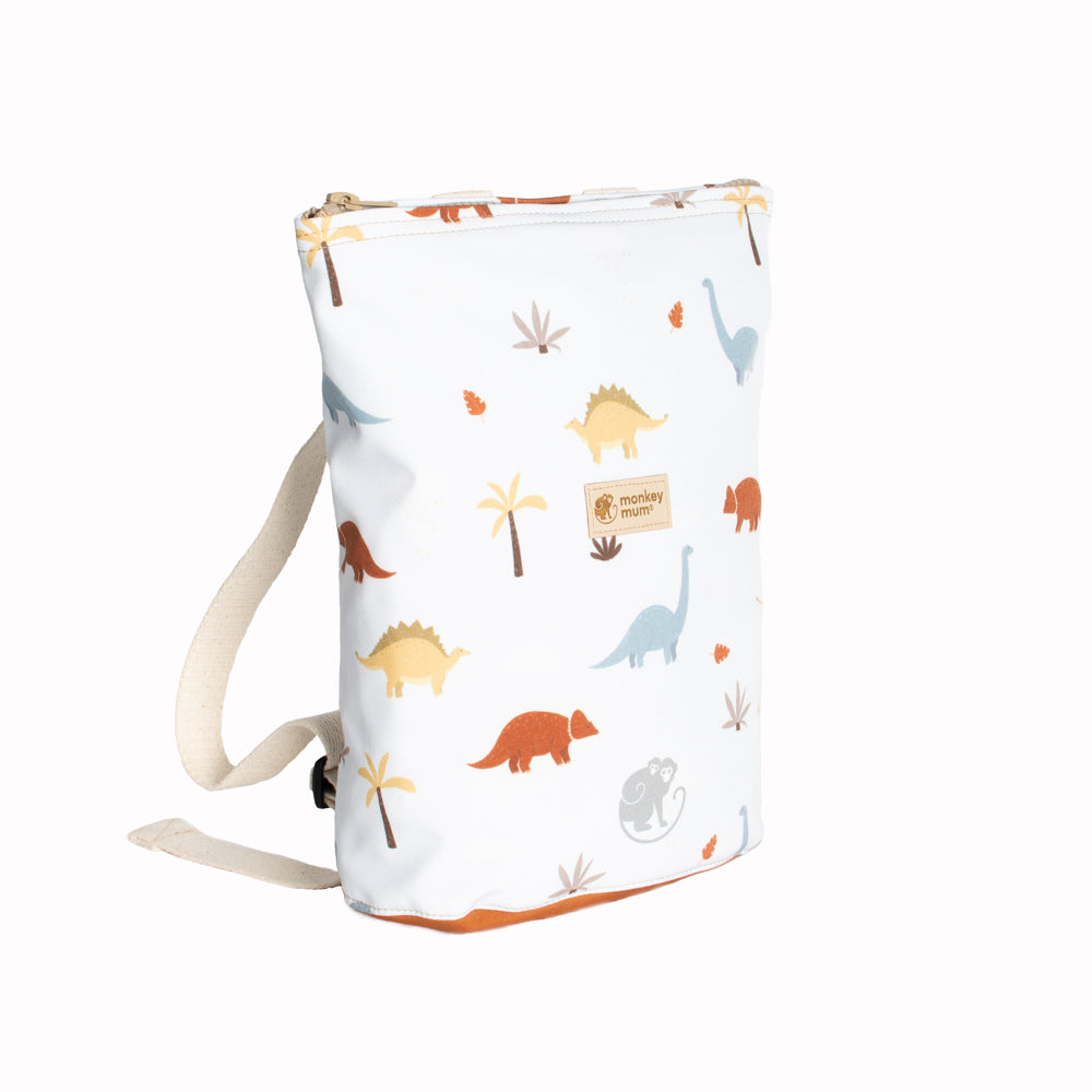 Kinder-Softshell-Rucksack Monkey Mum® - Dinosauriergeschichte