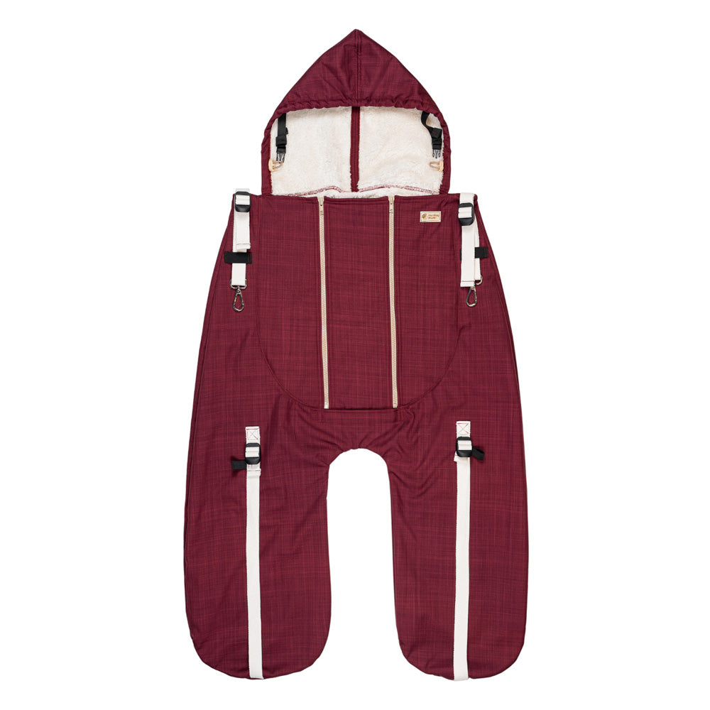 Monkey Mum® Wärmende Softshell-Tasche mit Teddyfutter für die Trage oder den Kinderwagen Carrie - Kätzchen
