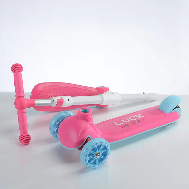 Kinderroller mit Sitz - 3in1 - Gelb - AUSSTELLUNGSSTÜCK