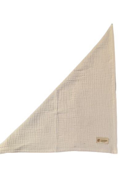 Musselin-Windel Monkey Mum® - Beige