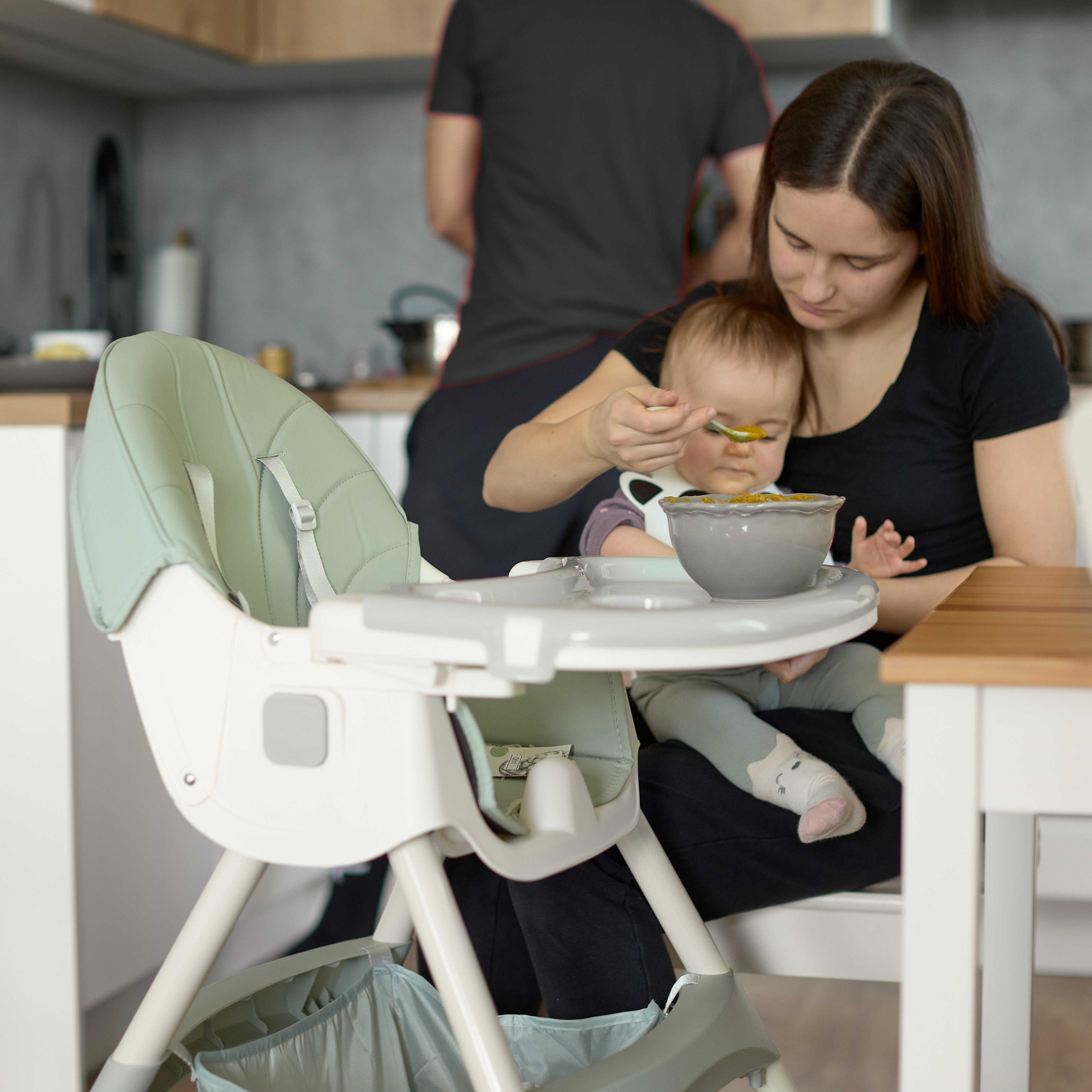 Kinderhochstuhl 2-in-1 Comfort - Rosa