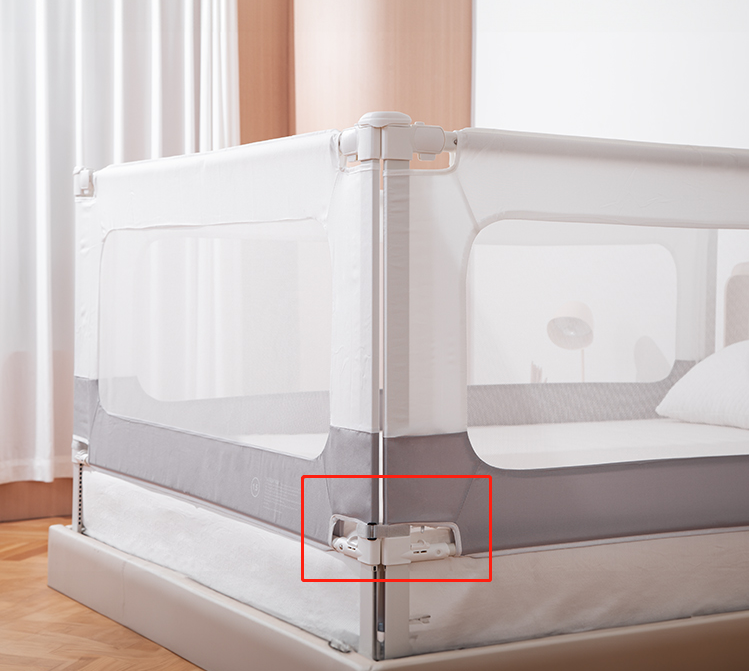 Bettbarriere und Laufgitter Monkey Mum® 2in1 Smart