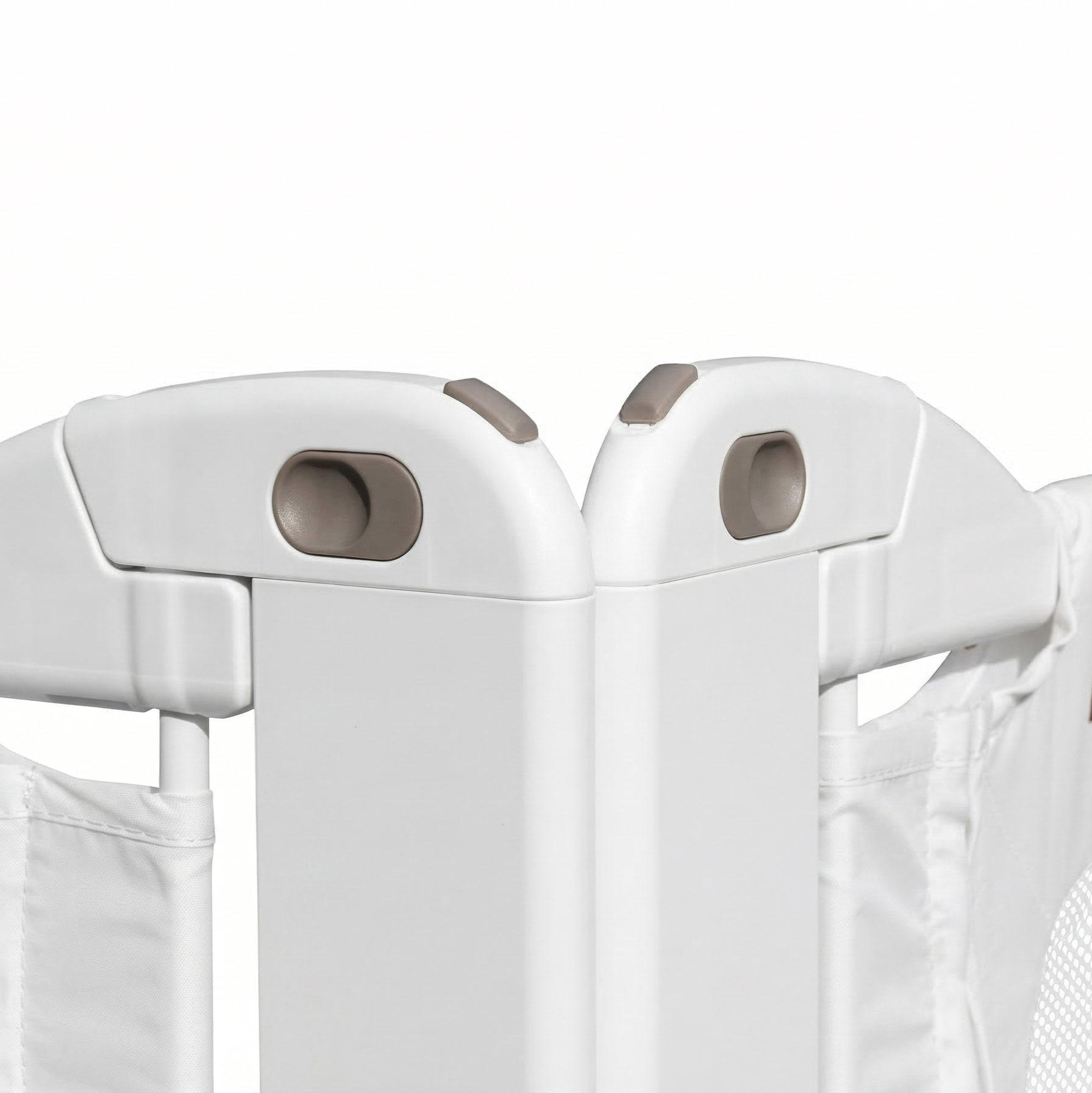 Bettbarriere Monkey Mum® Premium - hellgrau - Restposten